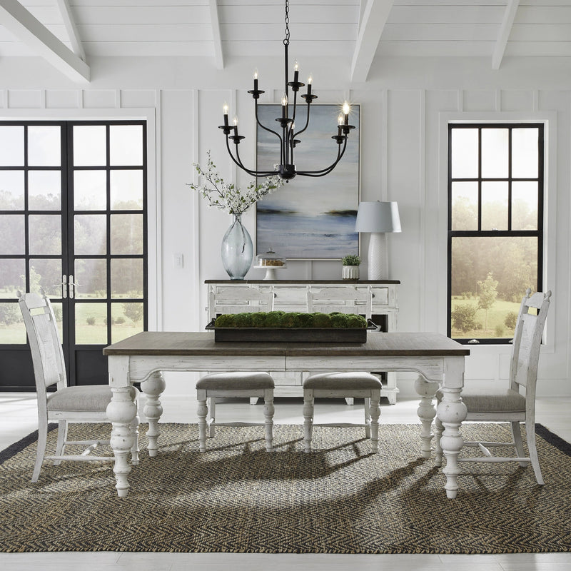 River Place 5 Piece Rectangular Table Set image