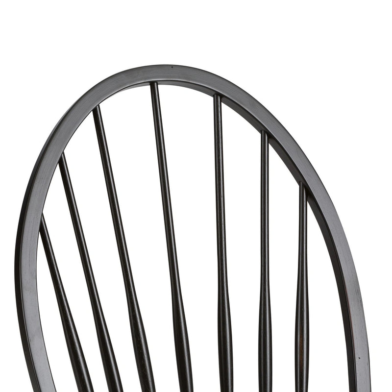 Hearthstone Ridge Windsor Back Side Chair - Black image