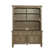Americana Farmhouse Credenza & Hutch image