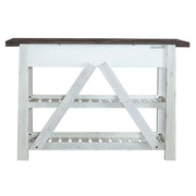 Farmhouse Server in White/Oak image