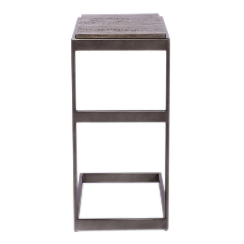Modern View Laptop Table in Gray image