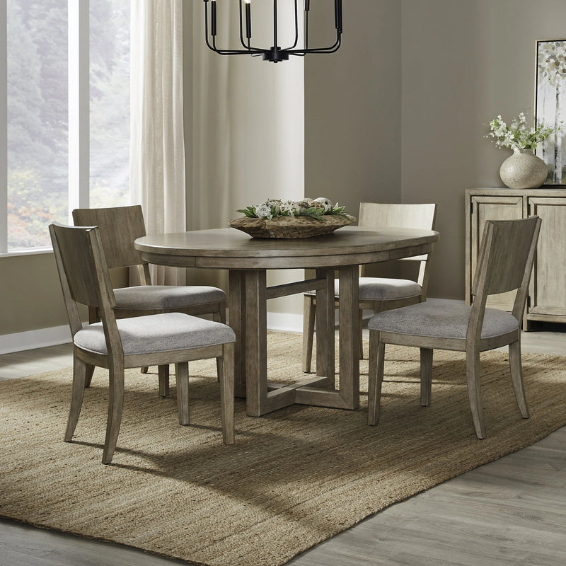 Proximity Place 5 Piece Pedestal Table Set image
