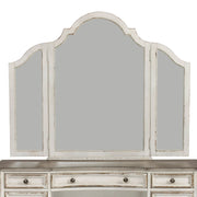 Magnolia Manor Vanity Mirror in Antique White image