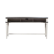 Allyson Park Console Bar Table in Wirebrushed White image