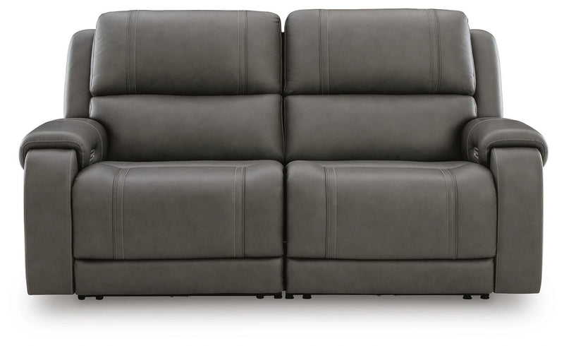 5Z-Harrenhurst Power Reclining Sectional Loveseat
