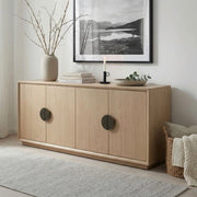 Luna 4 Door Accent Cabinet image
