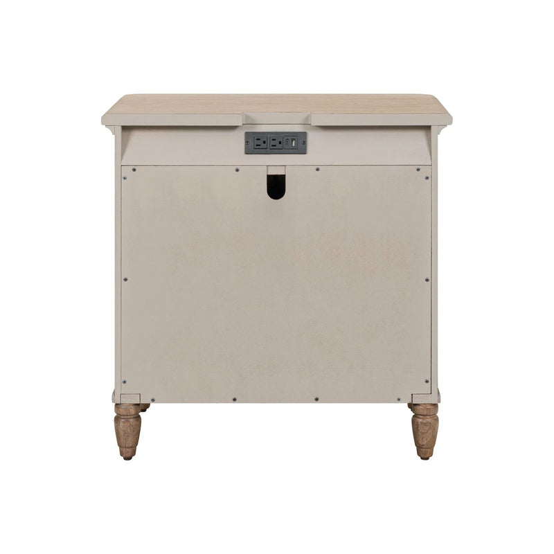 Hickory Grove Nightstand w/ Charging Station image