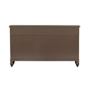 Americana Farmhouse Hall Buffet in Dusty Taupe image