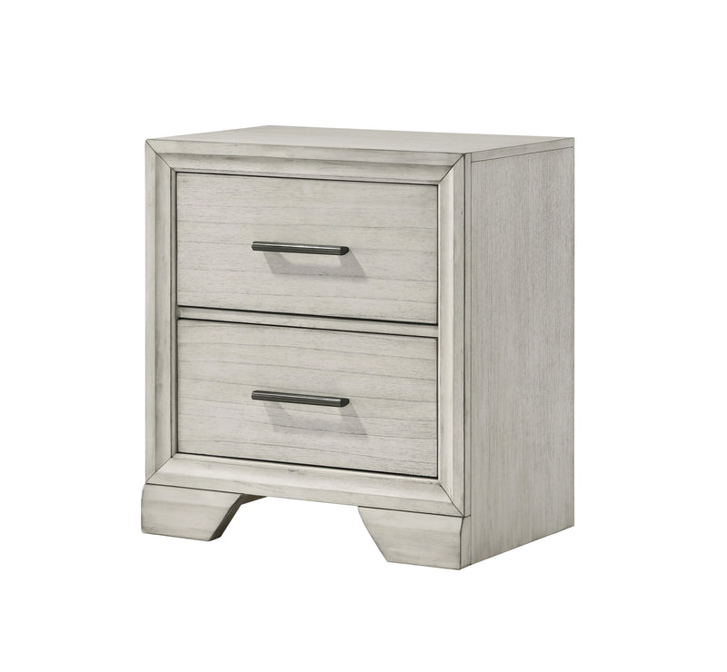 Jaymes Nightstand White Mist