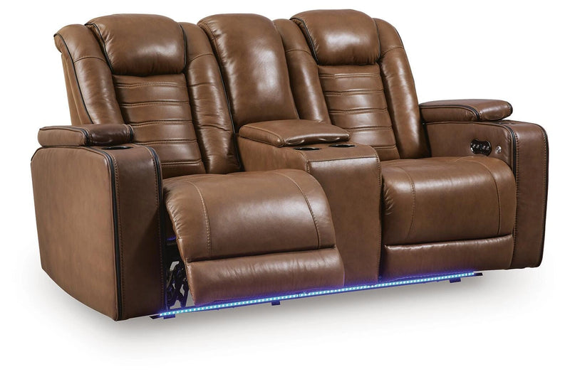Metro Oasis Power Reclining Loveseat with Console