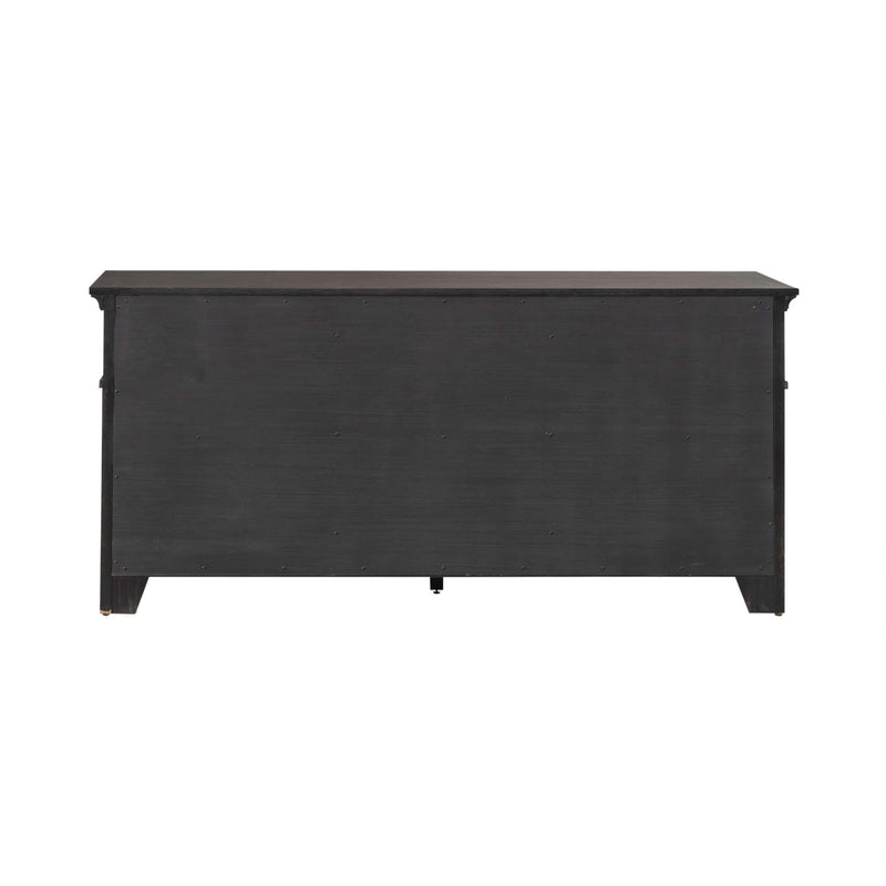 Paradise Valley Credenza in Saddle Brown image