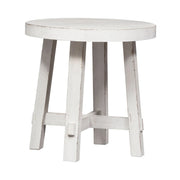 Modern Farmhouse Splay Leg Round End Table image