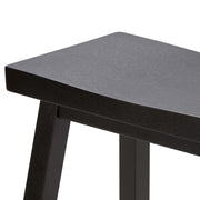 Creations 30 Inch Sawhorse Barstool - Black (RTA) image