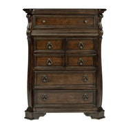 Arbor Place King California Sleigh Bed, Dresser & Mirror, Chest image