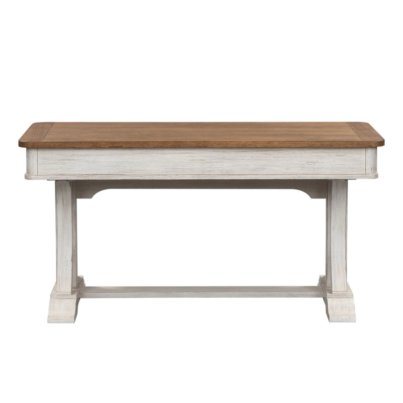 Farmhouse Reimagined Writing Desk in Antique White image