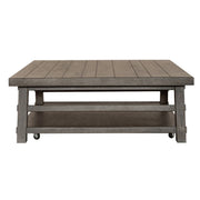 Modern Farmhouse Oversized Square Cocktail Table image
