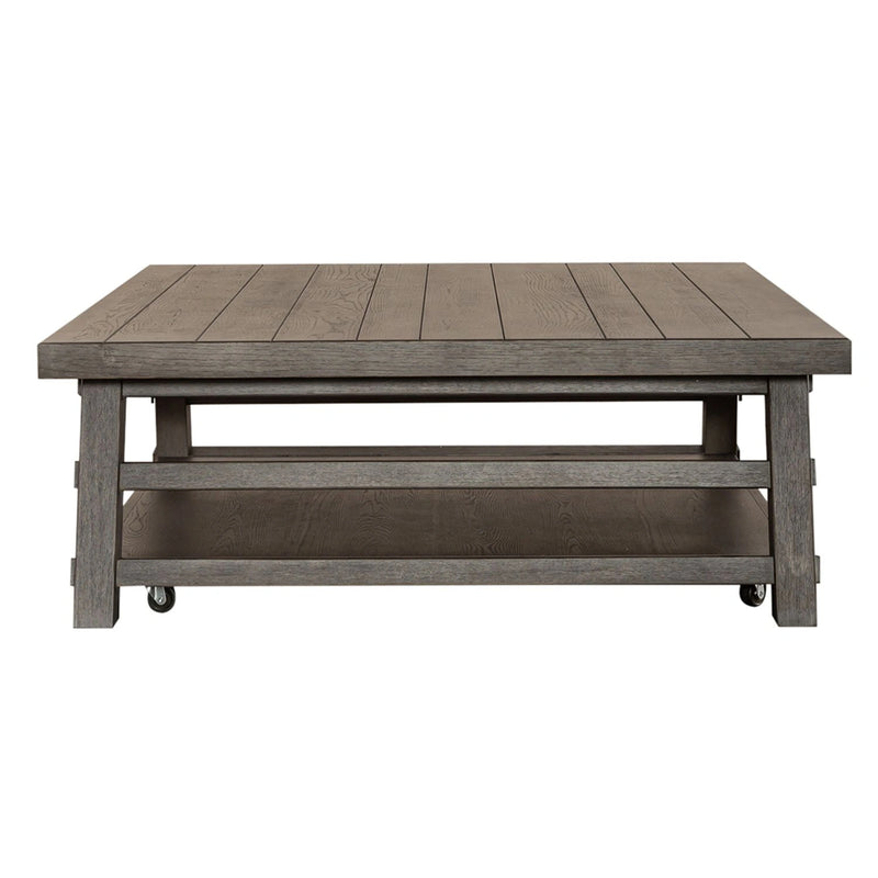Modern Farmhouse Oversized Square Cocktail Table image