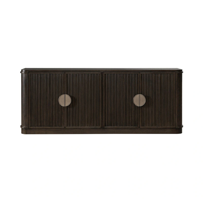 City View 82 Inch TV Console in Coffee Bean image