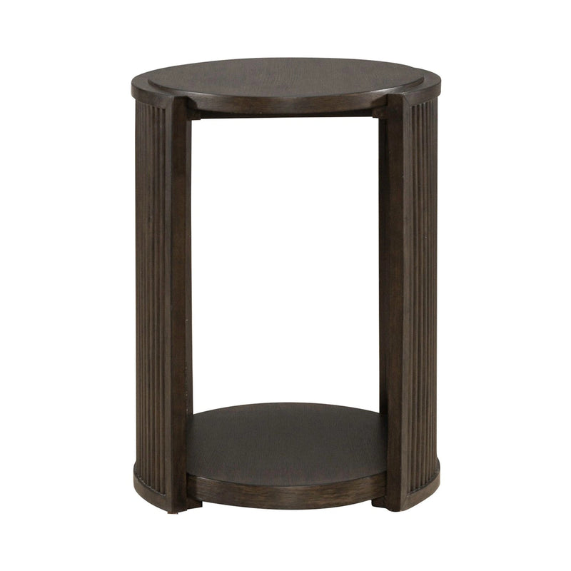 City View Chairside Table in Coffee Bean image
