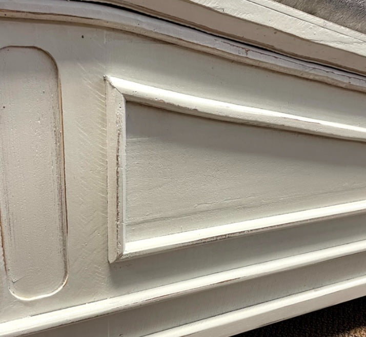 Freedom Upholstered Panel Bed by Split Nickel