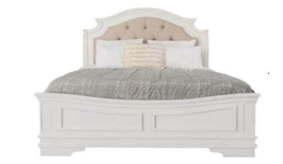 Freedom Upholstered Panel Bed by Split Nickel