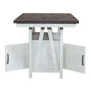 Farmhouse Gathering Table in White/Oak image