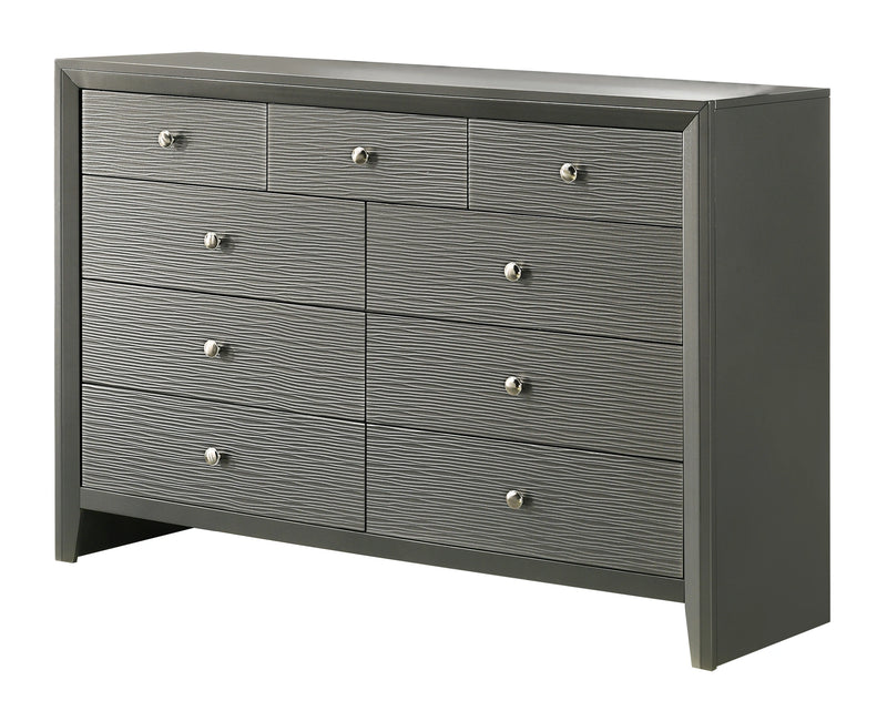 Denker Dresser Gun Metal