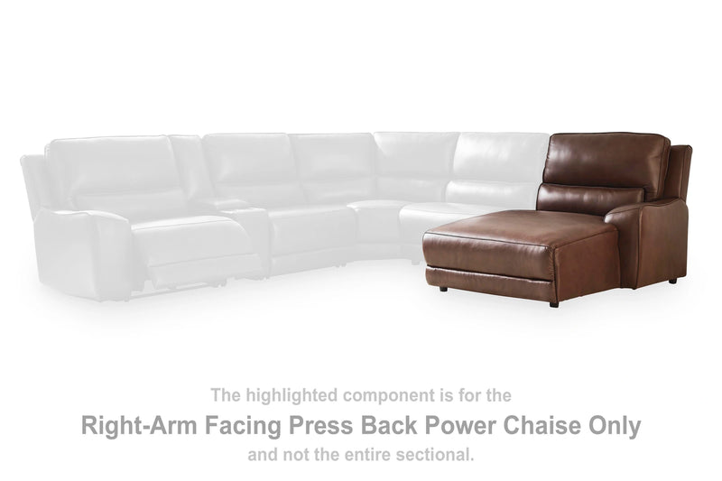 Silverbrooke Reclining Sectional with Double Chaise and Storage Consoles
