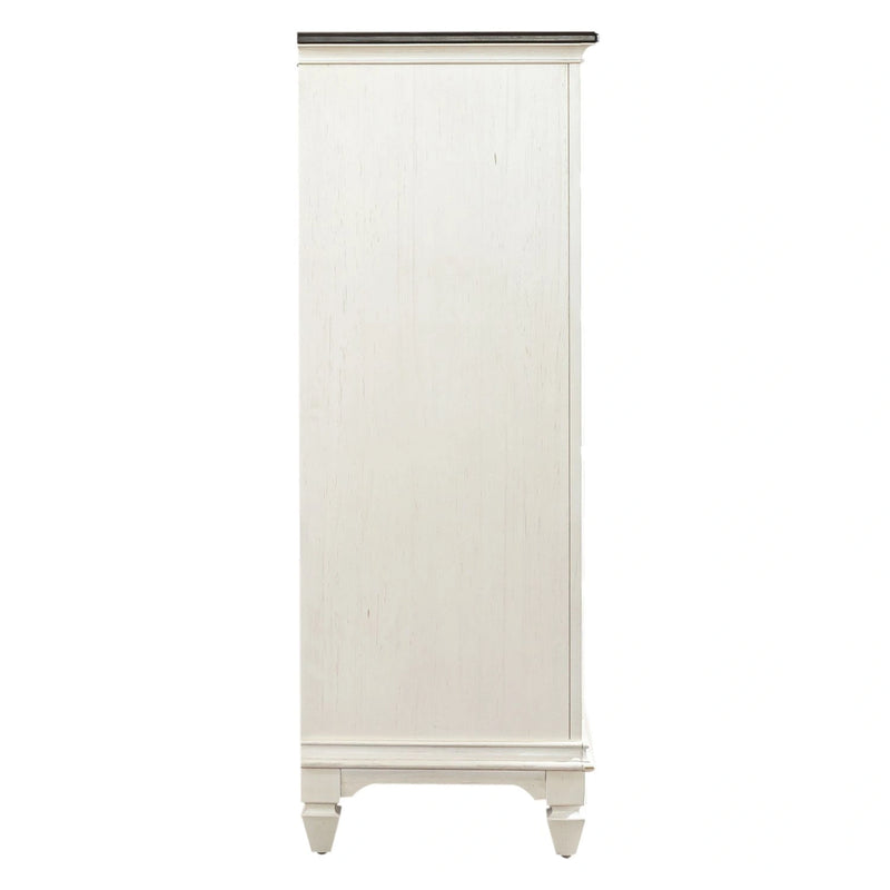 Allyson Park 11 Drawer Chesser in Wirebrushed White image