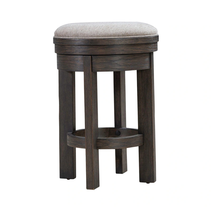 Lennox Hill Uph Swivel Console Stool image