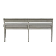 Farmhouse Reimagined Upholstered Bench (RTA) in Antique White image