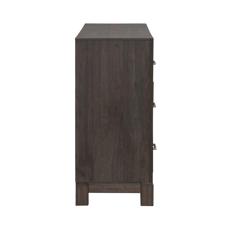 Modern Edge 2 Door 6 Drawer Dresser in Caffe image