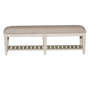 Heartland Bed Bench in Antique White image