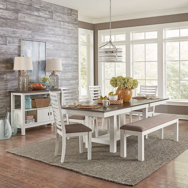 Brook Bay 6 Piece Trestle Table Set image