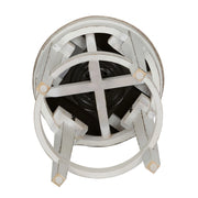 Magnolia Manor Console Swivel Stool in Antique White image