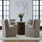Accent Dining Accent Dining Chair w/ Casters - Truffle image