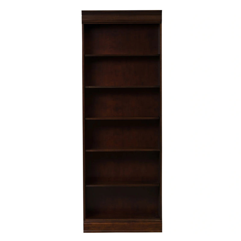 Brayton Manor Jr Executive 82 Inch Bookcase (RTA) in Cognac image
