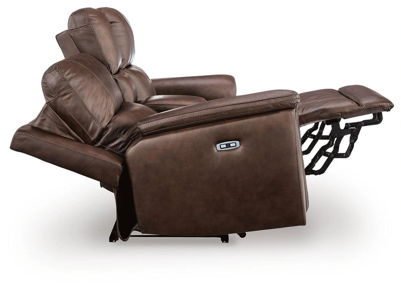 Beryton Power Reclining Loveseat with Console