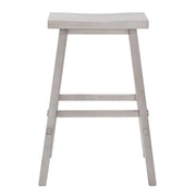 Creations 30 Inch Sawhorse Stool- White image