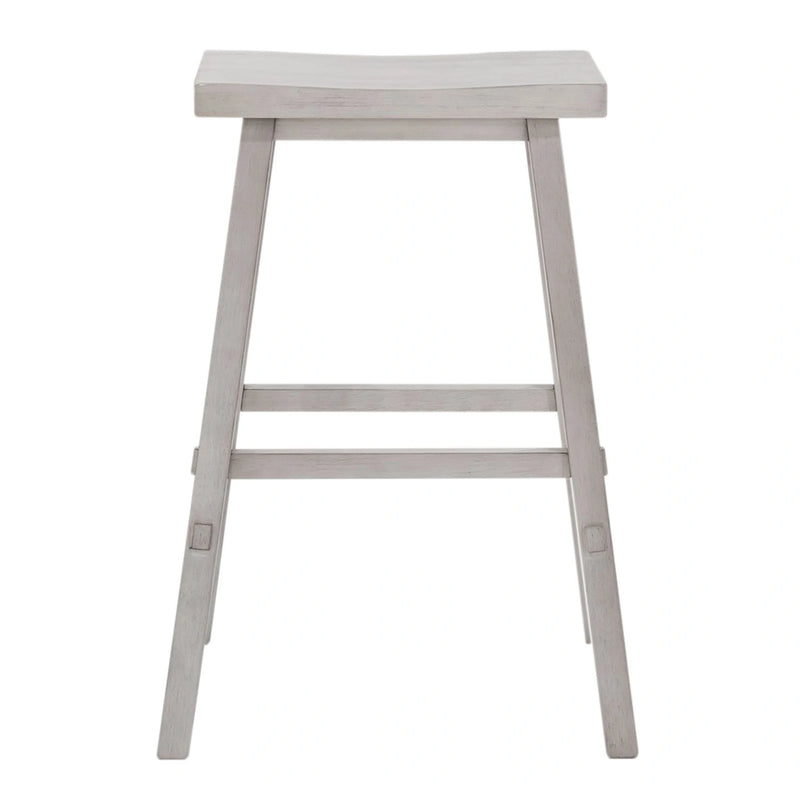 Creations 30 Inch Sawhorse Stool- White image