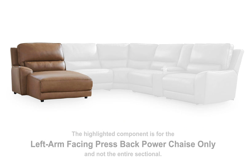 Silverbrooke Reclining Sectional with Double Chaise