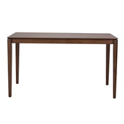 Space Saver Rectangular Leg Table in Satin Walnut image