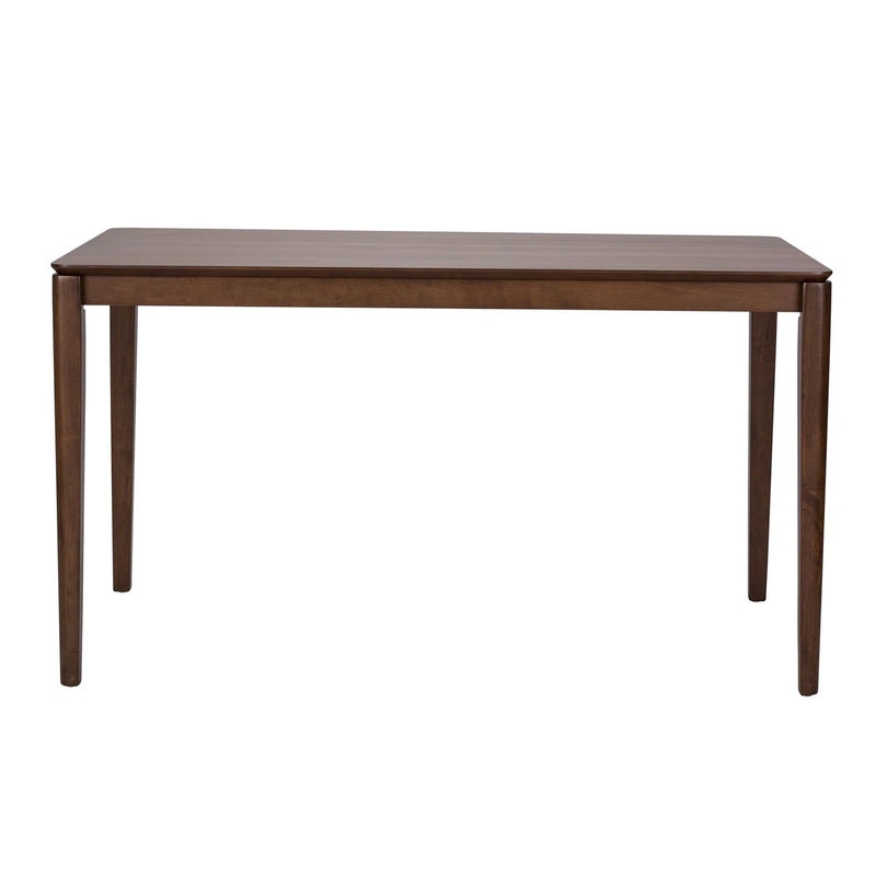 Space Saver Rectangular Leg Table in Satin Walnut image