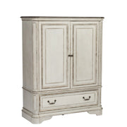 Magnolia Manor Door Chest in Antique White image