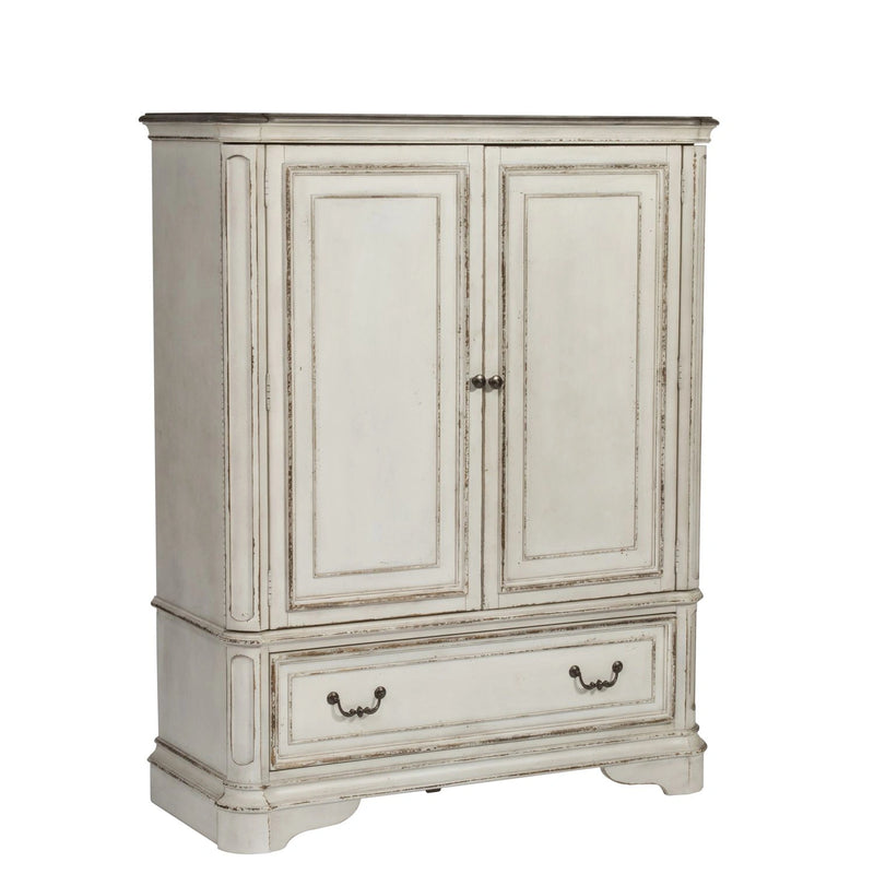 Magnolia Manor Door Chest in Antique White image