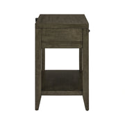 Shaker Lakes Open Nightstand w/ Charging Station image