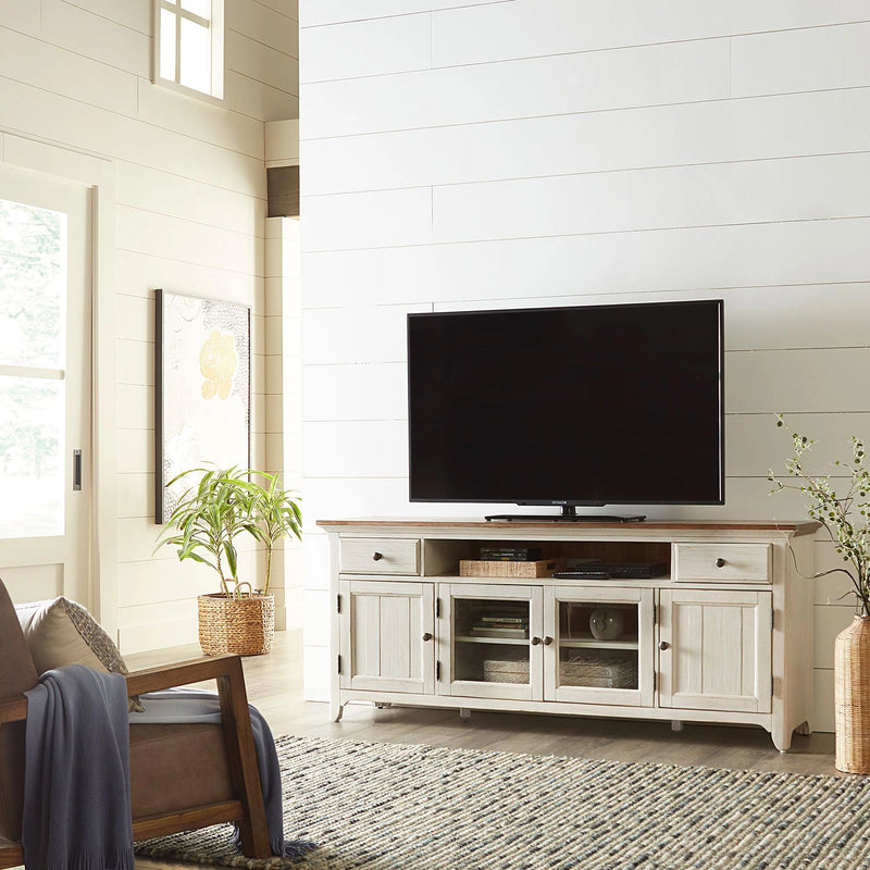 Farmhouse Reimagined Entertainment TV Stand image