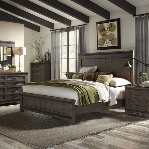 Thornwood Hills King California Panel Bed, Dresser & Mirror, Chest, Night Stand image