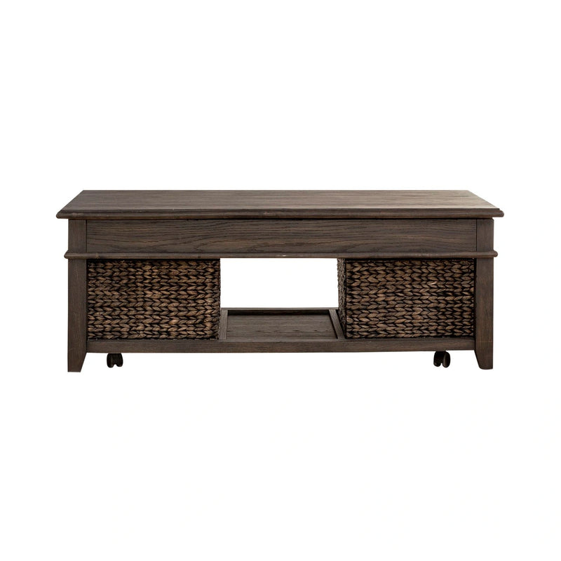 Mill Creek Lift Top Cocktail Table in Peppercorn image